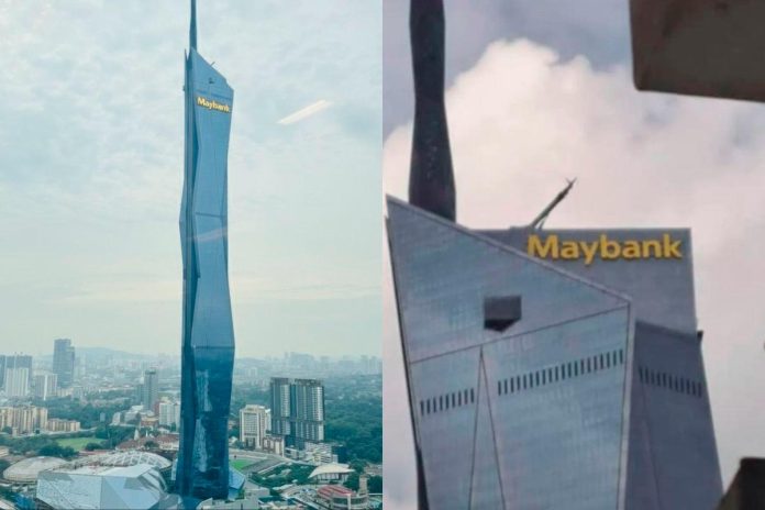 Merdeka 118 sparks backlash over Maybank logo on top