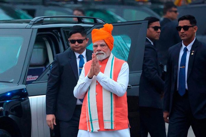 Modi urges Indians to get rid of foreign products amid strained US ties
