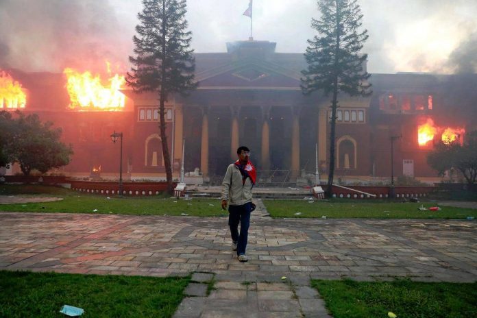 Nepal army patrols Kathmandu after deadly protests force PM to resign Nepal army patrols Kathmandu after deadly protests force PM to resign