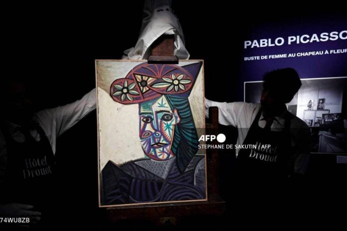 New Picasso portrait of Dora Maar unveiled at Paris auction house