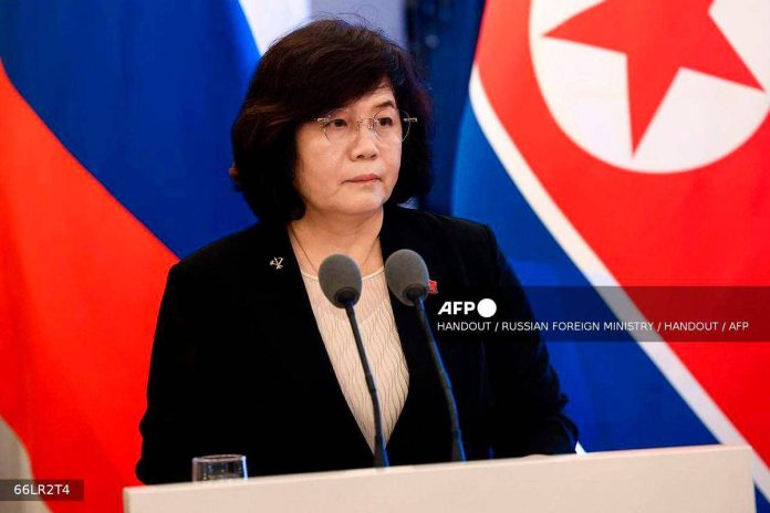 North Korea’s top diplomat Choe Son Hui to visit China from September 27