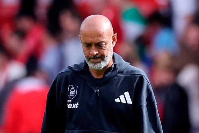 Nottingham Forest sack manager Nuno Espirito Santo after breakdown