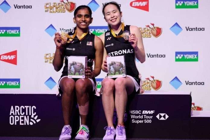 Pearly-Thinaah dominate Arctic Open final for second 2025 title