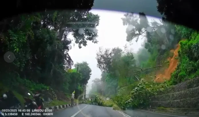 Jalan Tun Sardon landslide: Cleanup underway, technical probe to follow