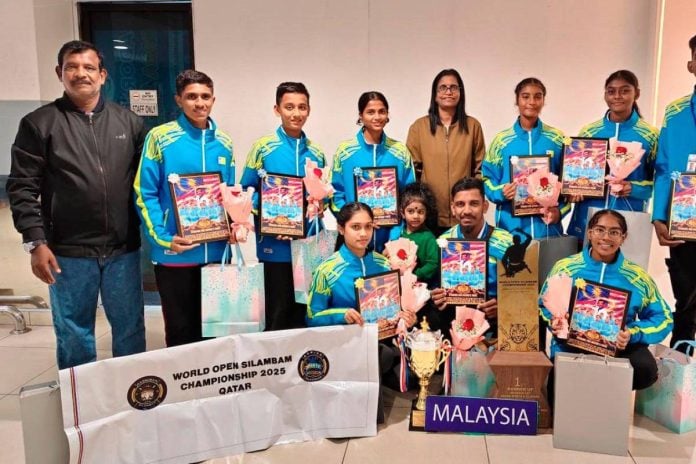 Penang Silambam Team triumphs at World Championship