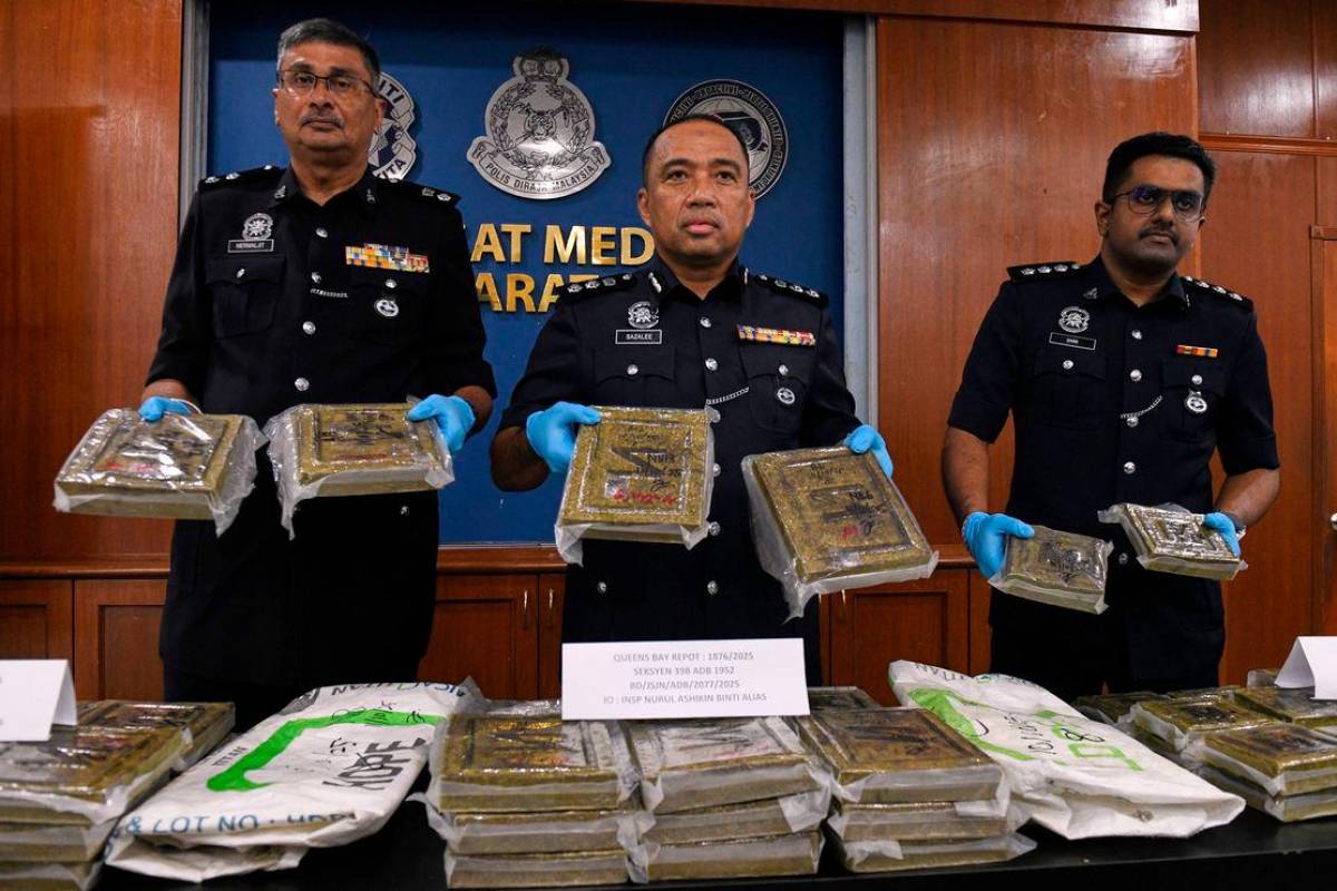 Penang police arrest three in cannabis bust worth over RM150,000 Penang police arrest three in cannabis bust worth over RM150,000