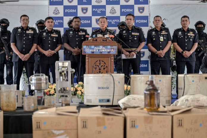 Police await Myanmar information on drug syndicate trafficking into Malaysia