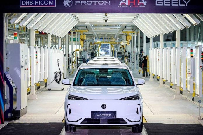 Proton EV factory launch shows close Malaysia-China cooperation