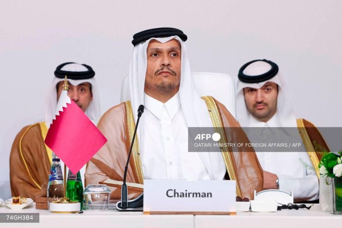 Qatar PM urges world to reject 'double standards' and punish Israel