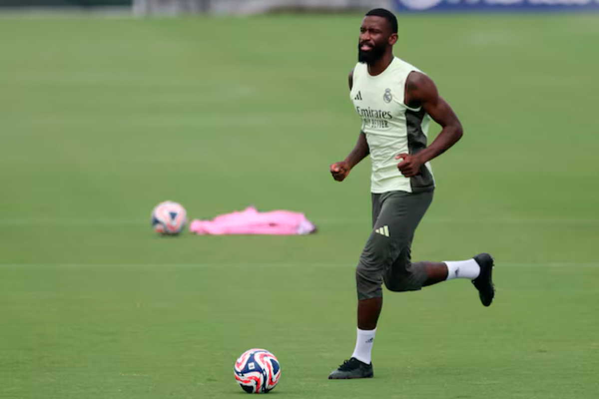 Real Madrid’s Ruediger suffers thigh injury, out for Sociedad clash Real Madrid’s Ruediger suffers thigh injury, out for Sociedad clash