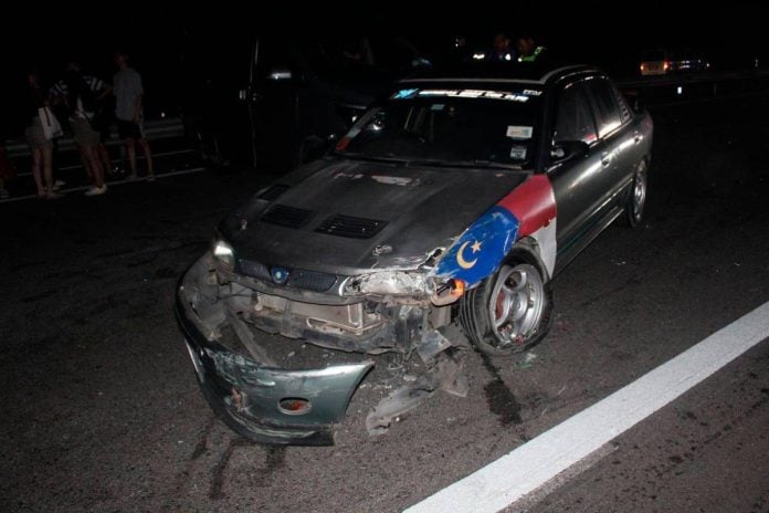 Remaja lelaki 14 tahun maut nahas enam kenderaan di Lebuhraya Utara-Selatan