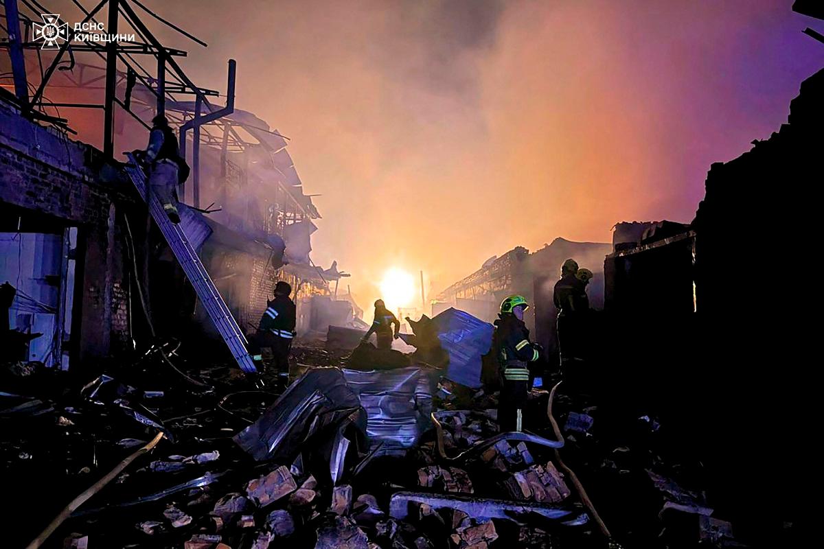 Russian drone attack cuts power for 30,000 in Ukraine’s Chernigiv