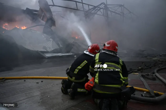 Russian drone attack kills three in Kyiv including six children