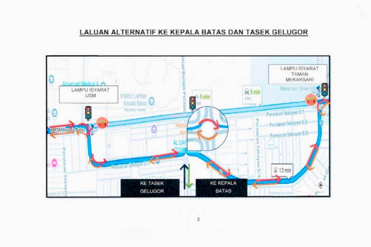 Seberang Perai Utara road closures for Le Tour de Langkawi 2025 stage two Seberang Perai Utara road closures for Le Tour de Langkawi 2025 stage two