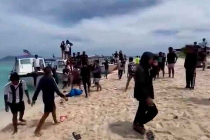 Semporna island brawl over landing fees goes viral