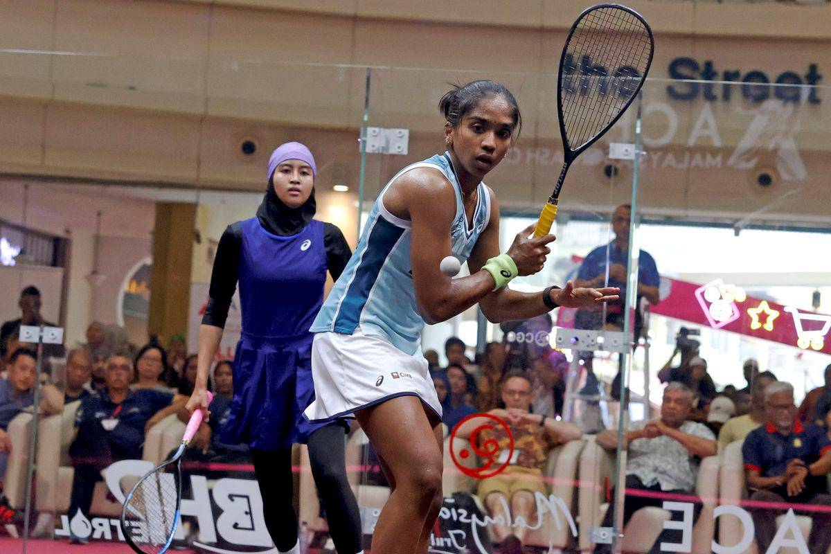 Sivasangari advances to Egyptian Open quarterfinals after defeating Jasmine Hutton Sivasangari advances to Egyptian Open quarterfinals after defeating Jasmine Hutton