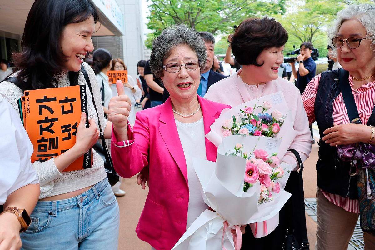 South Korean court acquits woman in 60-year-old self-defence case South Korean court acquits woman in 60-year-old self-defence case