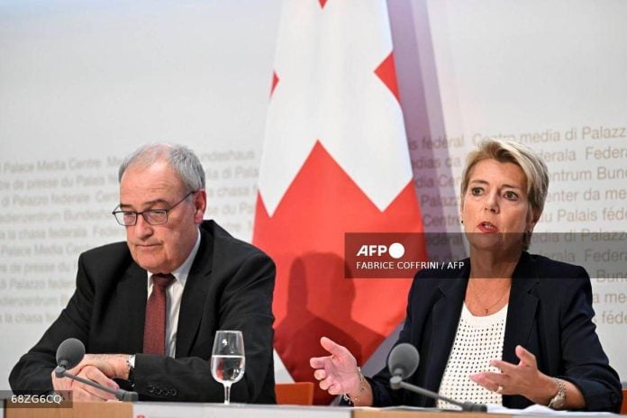Swiss minister sees opportunity after US tariff talks in Washington