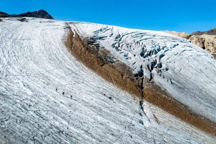 Switzerland's Gries Glacier melting at an alarming pace