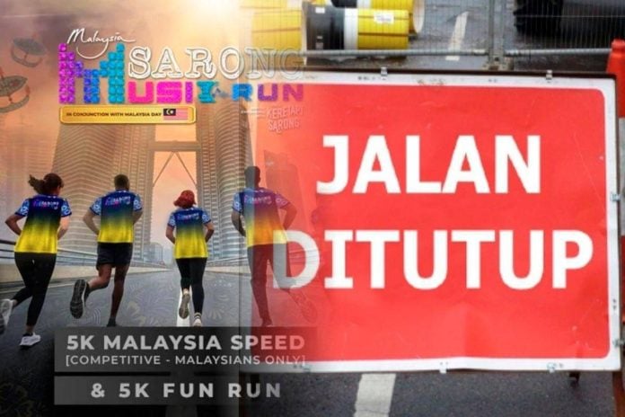 Ten KL roads to close temporarily for Malaysia Sarong Music Run 2025