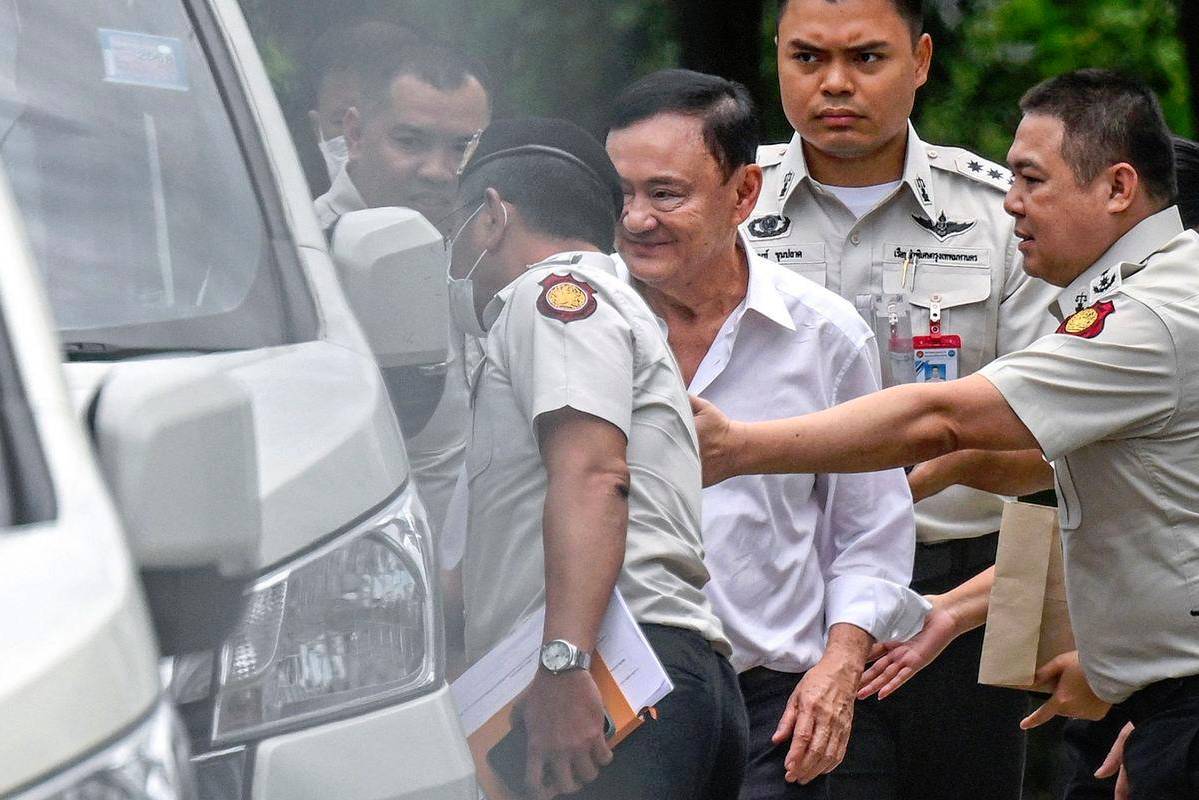 Thaksin begins first full day in Thai prison after court ruling Thaksin begins first full day in Thai prison after court ruling