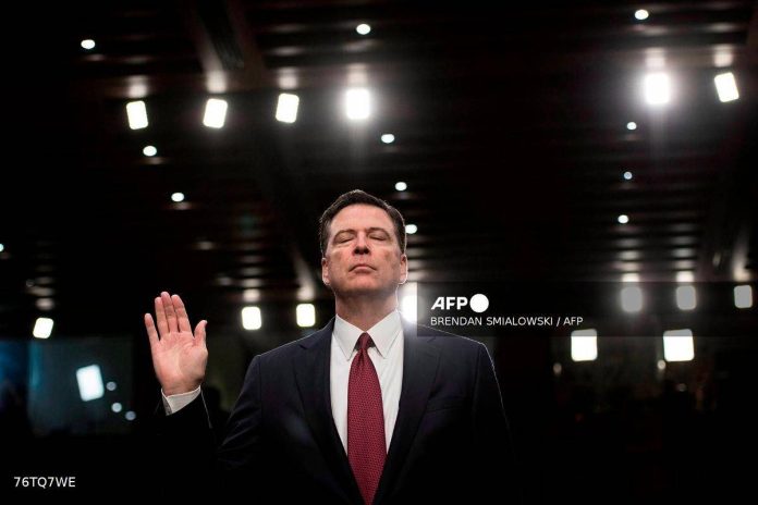 Trump calls indicted ex-FBI director Comey a ‘dirty cop’