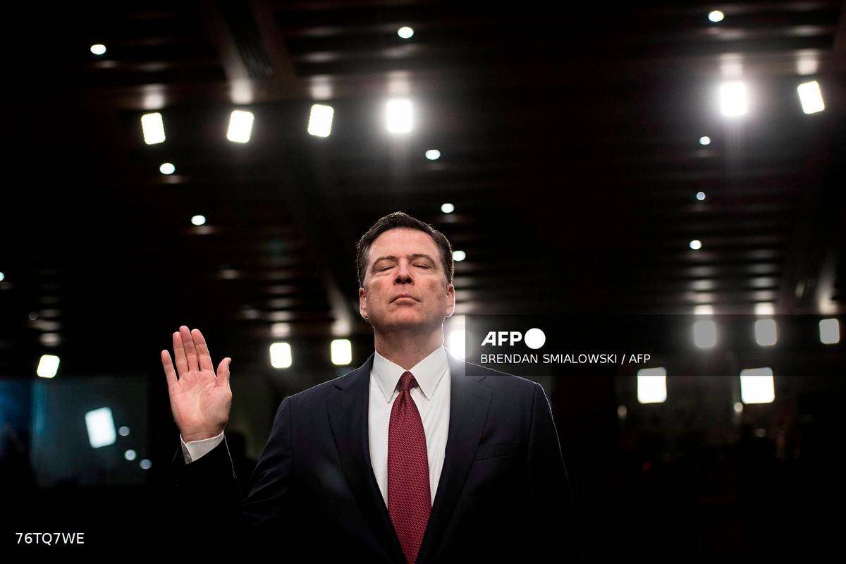 Trump calls indicted ex-FBI director Comey a ‘dirty cop’