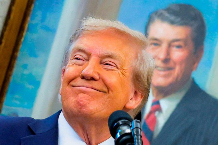 Trump dismisses ill health rumours after social media speculation