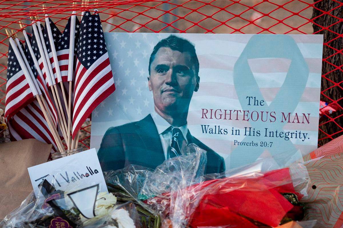 Trump hopes US will heal after Kirk assassination