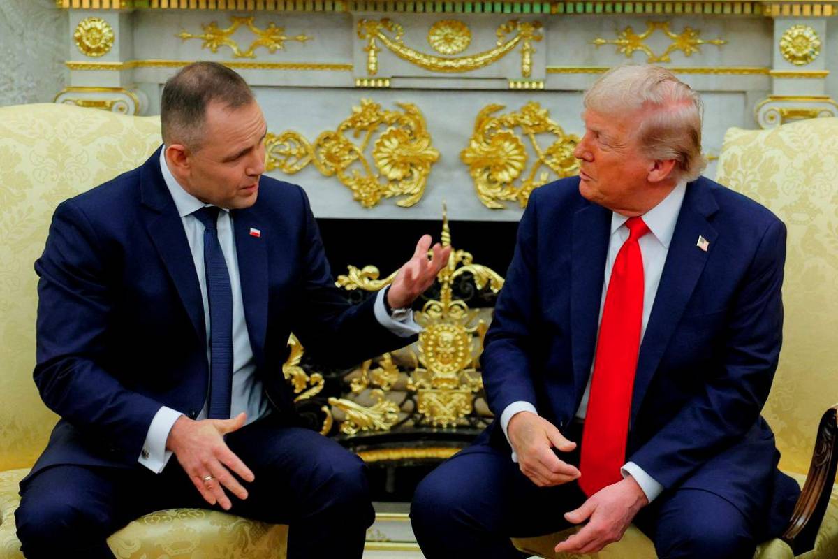 Trump meets Poland’s Nawrocki at White House to discuss Ukraine war Trump meets Poland’s Nawrocki at White House to discuss Ukraine war