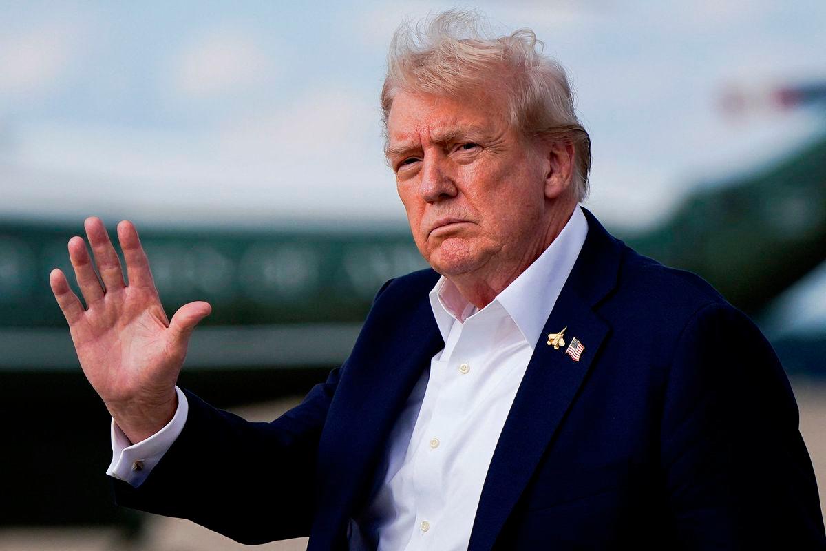 Trump says he would consider relocating World Cup matches