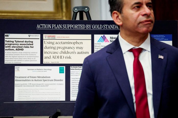 Trump says pregnant women should not take Tylenol due to autism risk