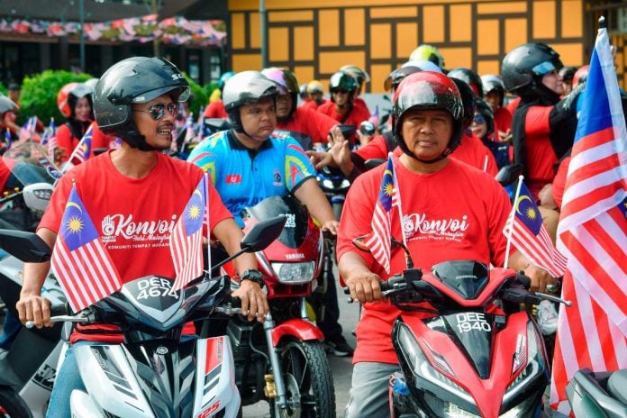 Tumpat Madani community motorcycle convoy boosts Malaysia Day patriotism