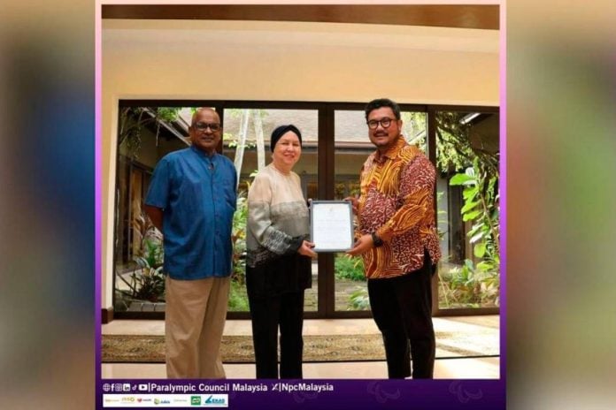Tun Jeanne Abdullah appointed honorary patron of Paralympic Council Malaysia