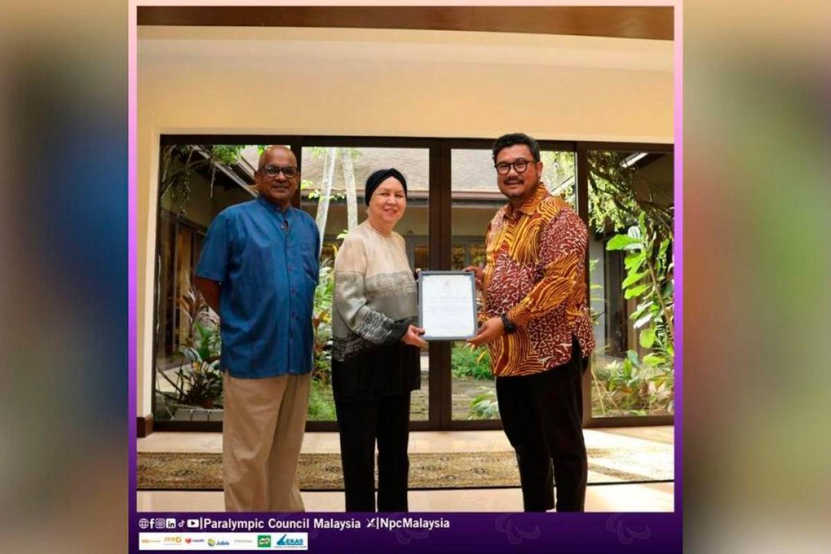 Tun Jeanne Abdullah appointed honorary patron of Paralympic Council Malaysia Tun Jeanne Abdullah appointed honorary patron of Paralympic Council Malaysia