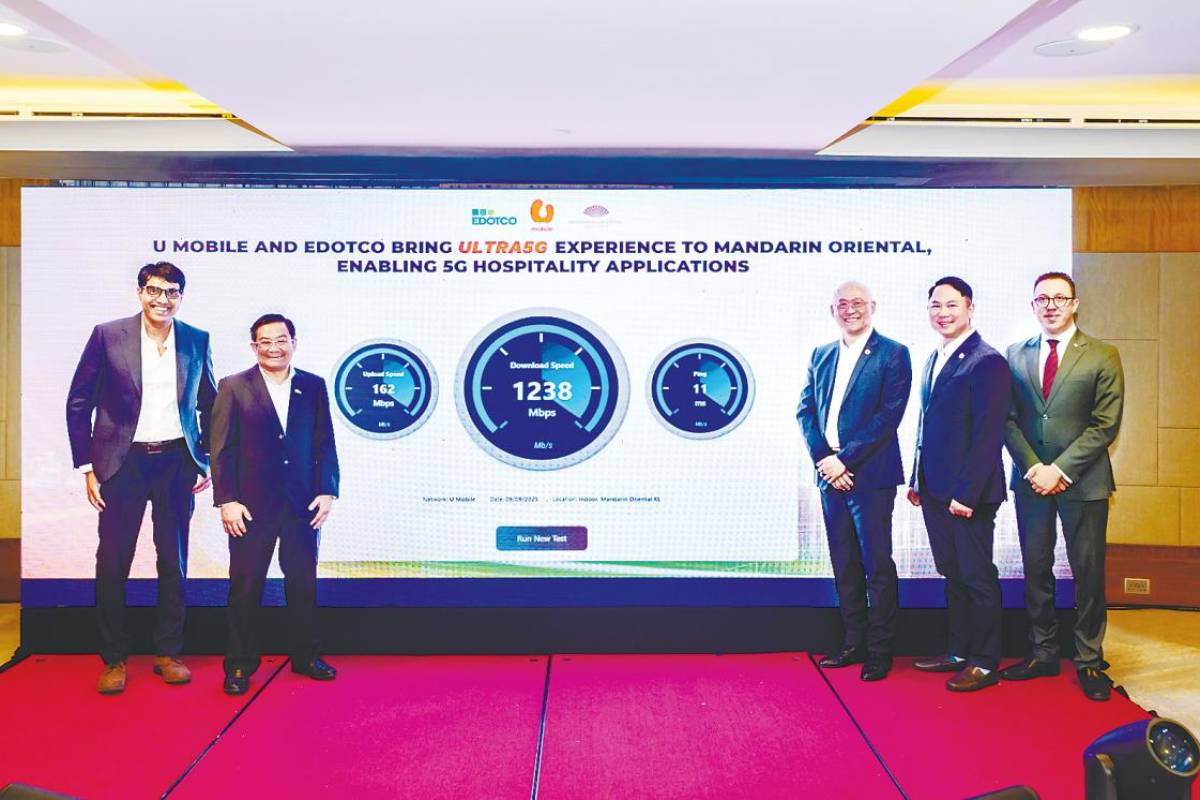 U Mobile and Edotco deploy ULTRA5G at Mandarin Oriental