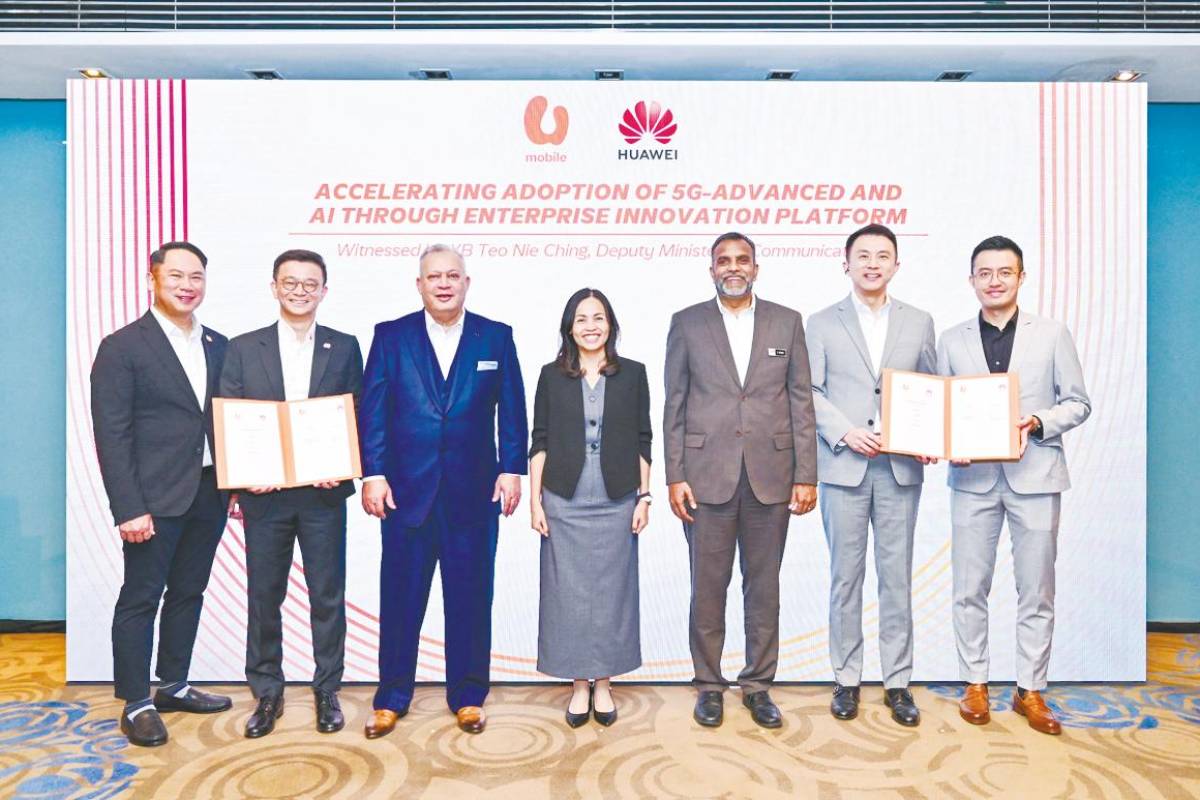 U Mobile taps Huawei to accelerate 5G-A, AI adoption via Enterprise Innovation Platform U Mobile taps Huawei to accelerate 5G-A, AI adoption via Enterprise Innovation Platform