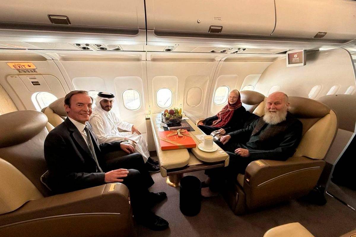 UK couple freed by Taliban after Qatari mediation, official says