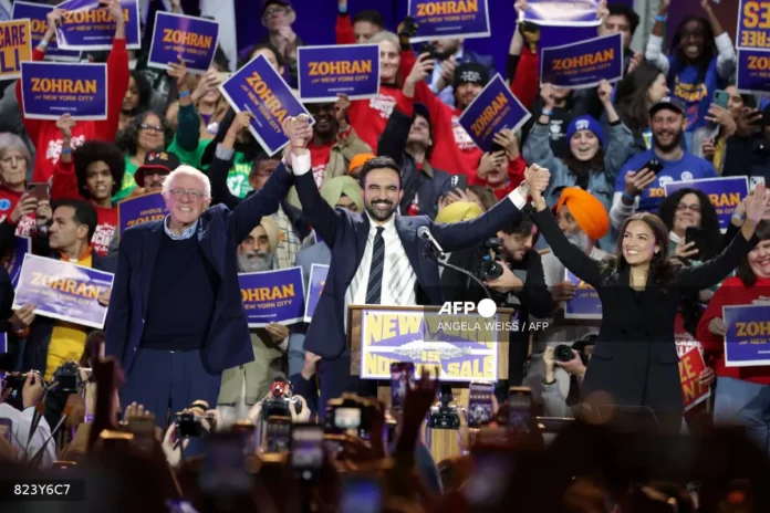 US left leaders boost socialist Mamdani in New York mayor race