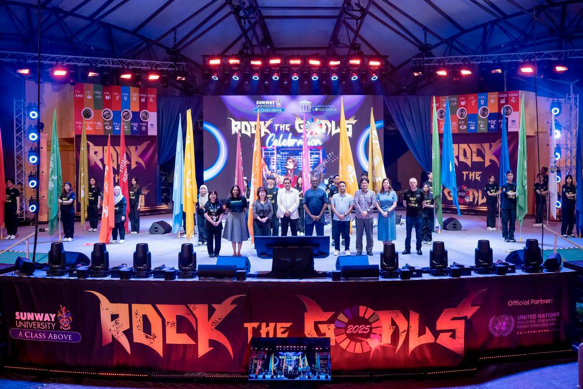 United Nations Rock the Goals in Malaysia United Nations Rock the Goals in Malaysia