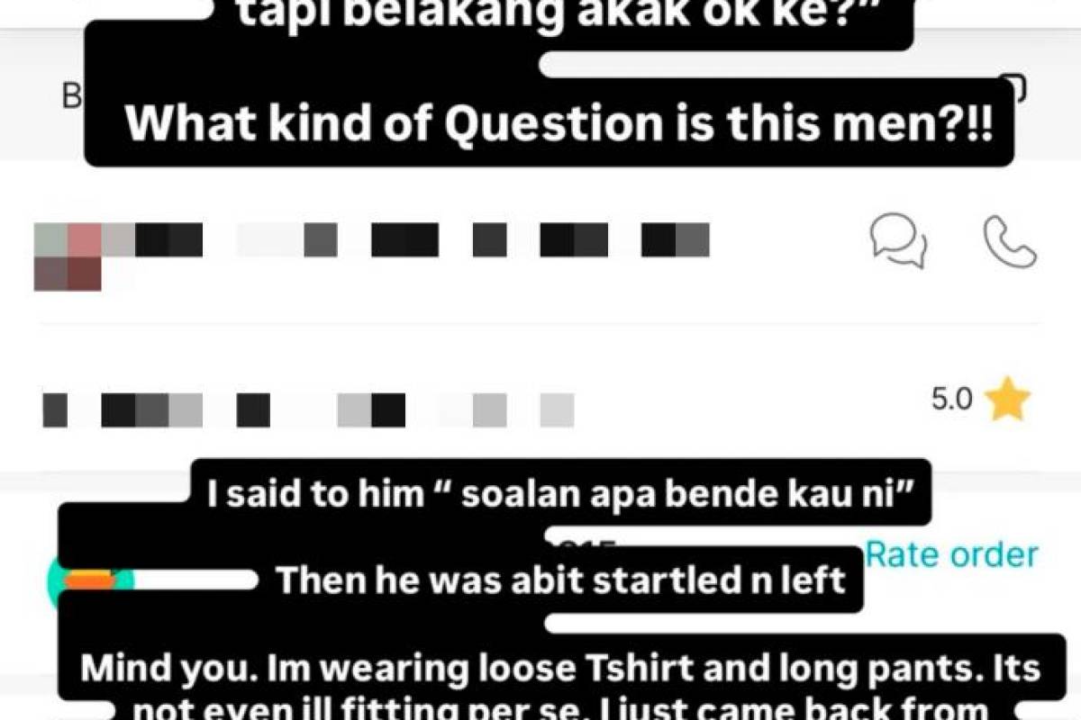 Woman alleges sexual harassment by delivery rider following inappropriate question Woman alleges sexual harassment by delivery rider following inappropriate question