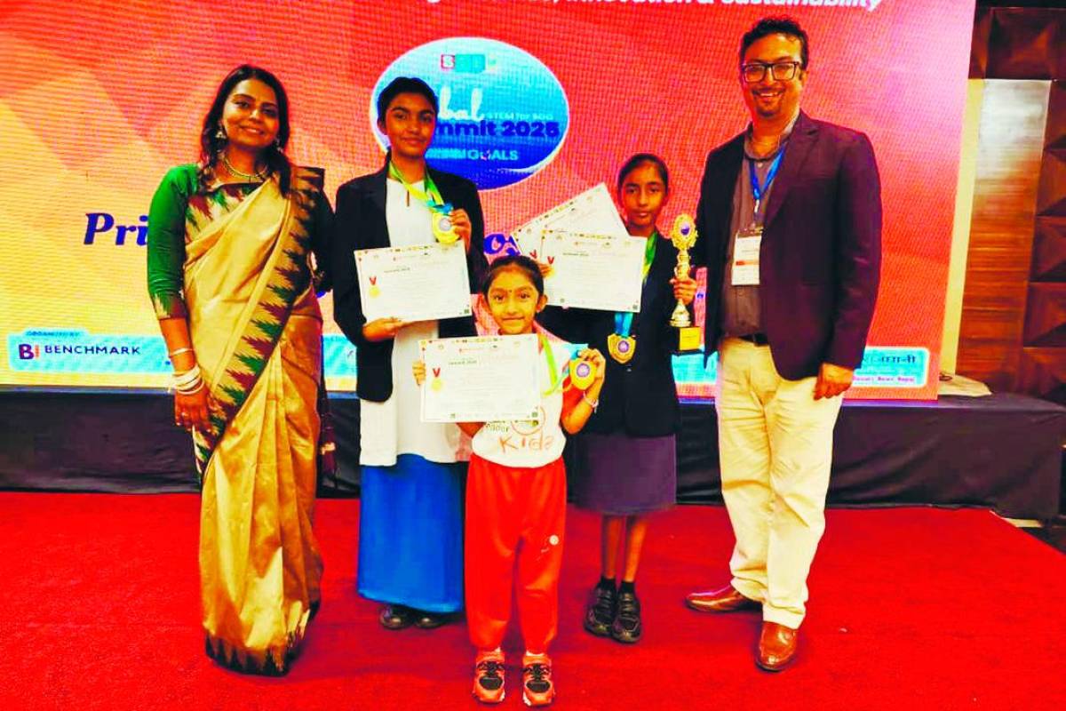 Young sisters win sustainable innovation awards in Nepal Young sisters win sustainable innovation awards in Nepal
