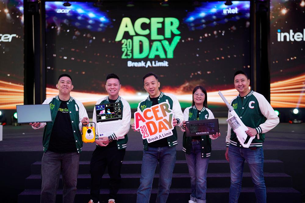 Acer elevates dynamic lifestyles with portable AI laptop, display