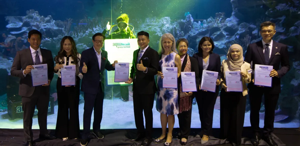 aquawalk prospectus launch Aquaria KLCC operator Aquawalk aims to raise up to RM114.3m from IPO