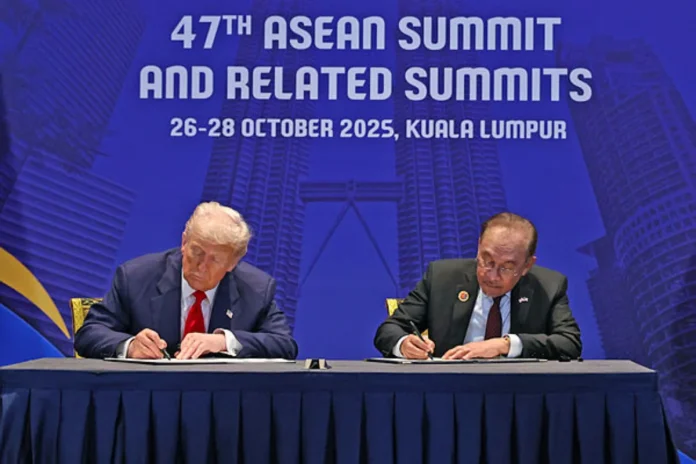 Trump reaffirms US commitment to ASEAN at Kuala Lumpur summit