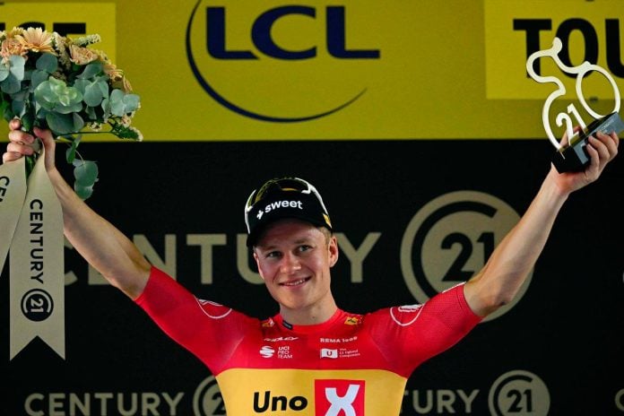 Abrahamsen triumphs in Tour de France stage 11 as Pogacar escapes crash