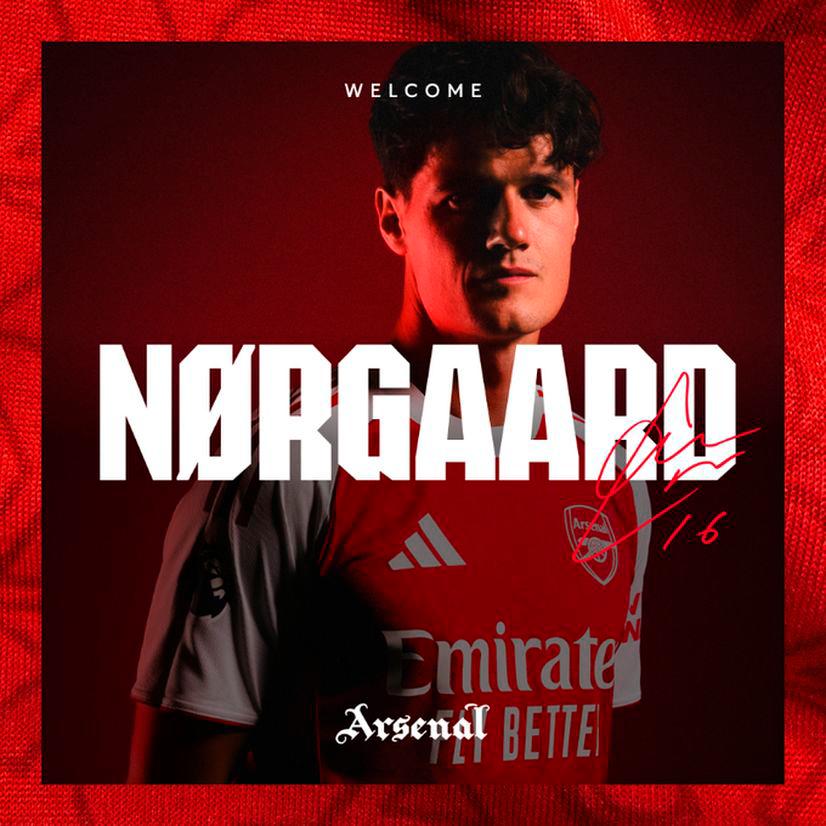 Arsenal complete signing of Christian Norgaard from Brentford Arsenal complete signing of Christian Norgaard from Brentford
