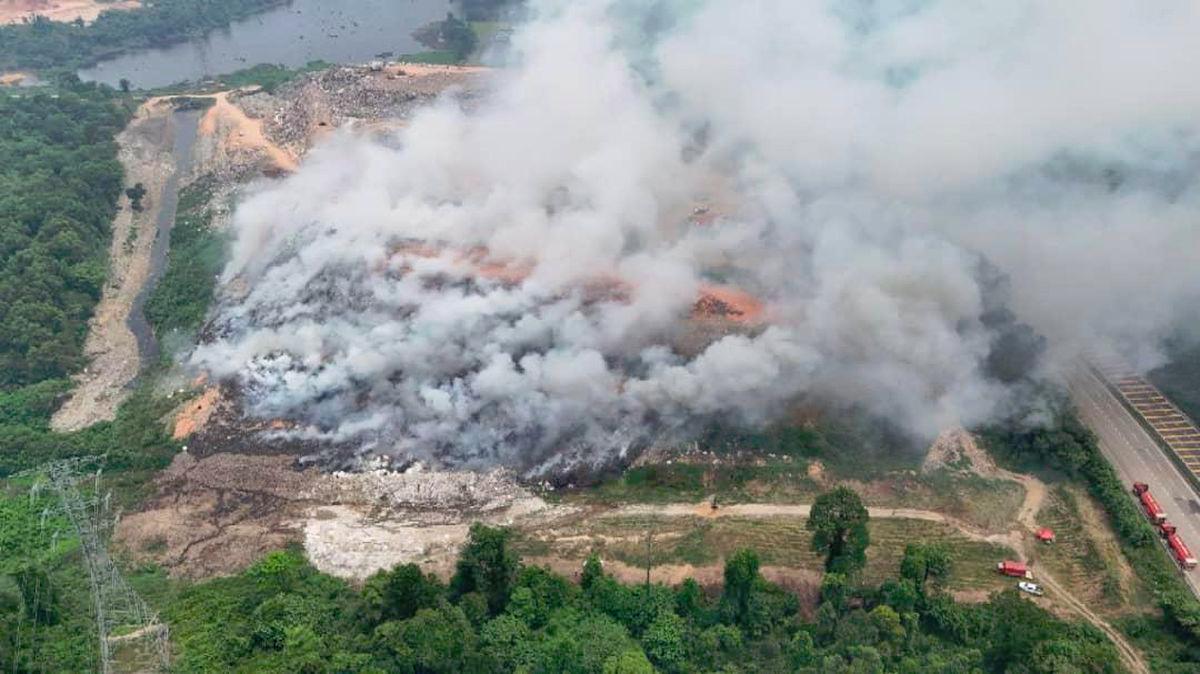 Kuantan landfill fire controlled after 26-hour operation