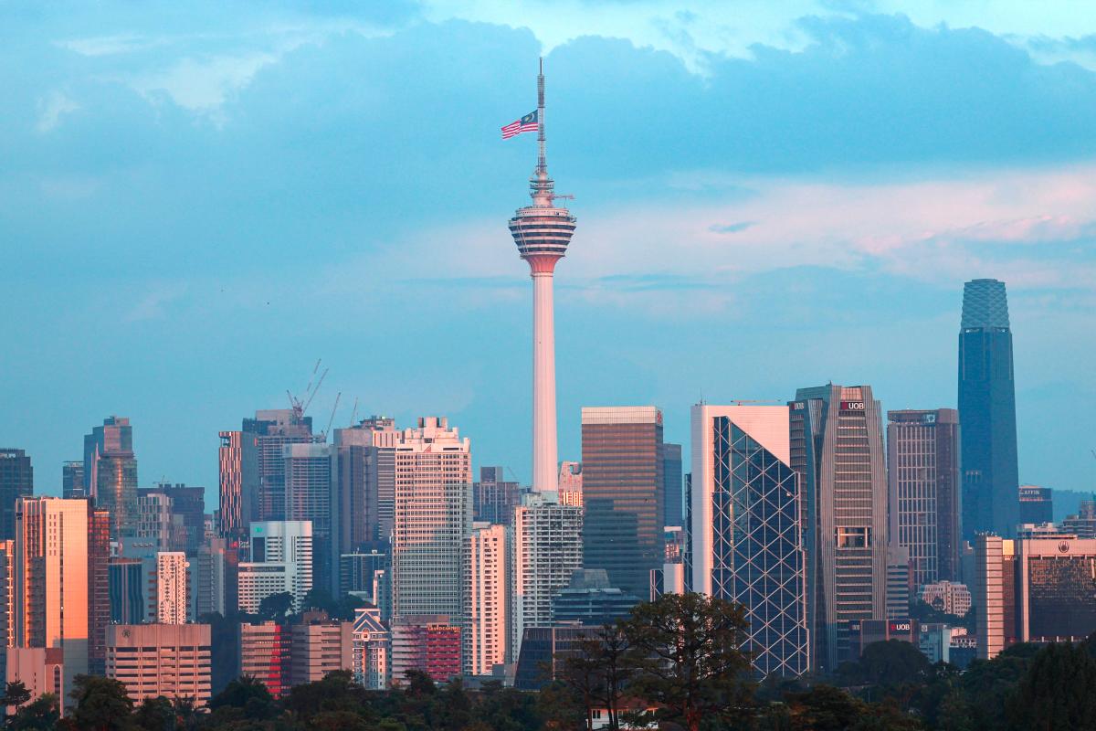 KL Tower glows blue for National Unity Week 2025 KL Tower glows blue for National Unity Week 2025