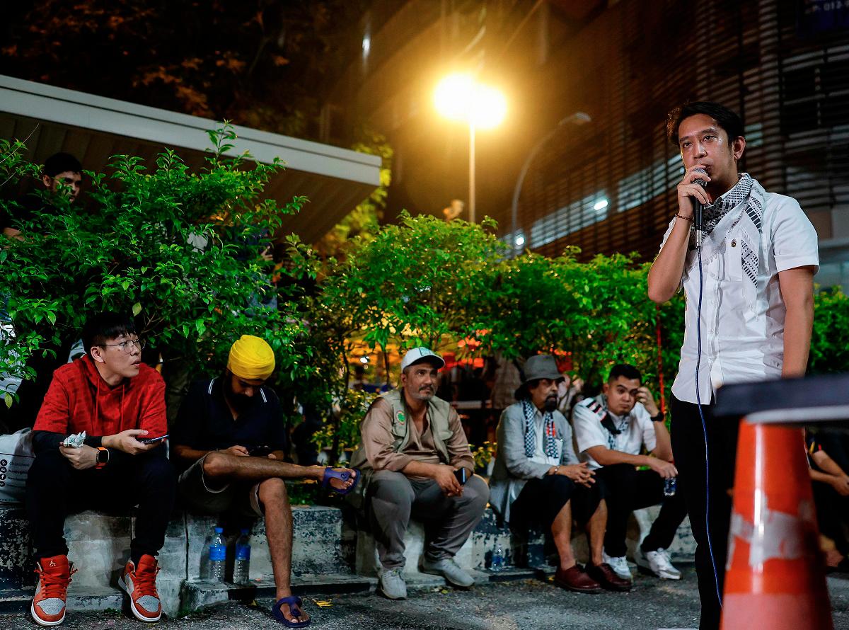 Adam Adli praises Madani government’s democratic maturity in KL rally Adam Adli praises Madani government’s democratic maturity in KL rally